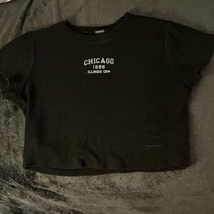 Forever 21 Chicago somewhat cropped top